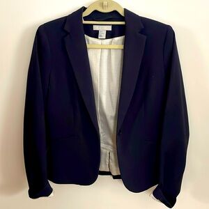 H&M Navy Blue Blazer